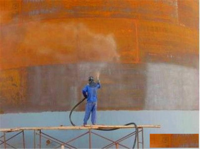 专业承接南京及周边钢结构除锈行车除锈塔吊除锈钢板