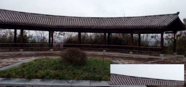 公园景区游廊长廊，古建长廊廊架