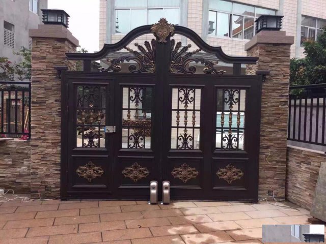 和平区自动门厂家，出入口自动门电动平移门有轨自动门修理