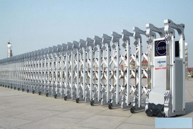 天津伸缩门安装，伸缩门维修，伸缩门电机控制箱更换