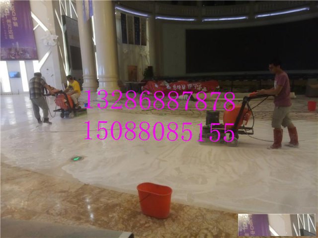 广州石材结晶专业大理石抛光水磨石打磨翻新水泥地打磨