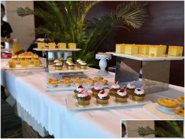 南昌茶歇南昌冷餐蛋糕甜品摆台专业定制服务雪贝尔