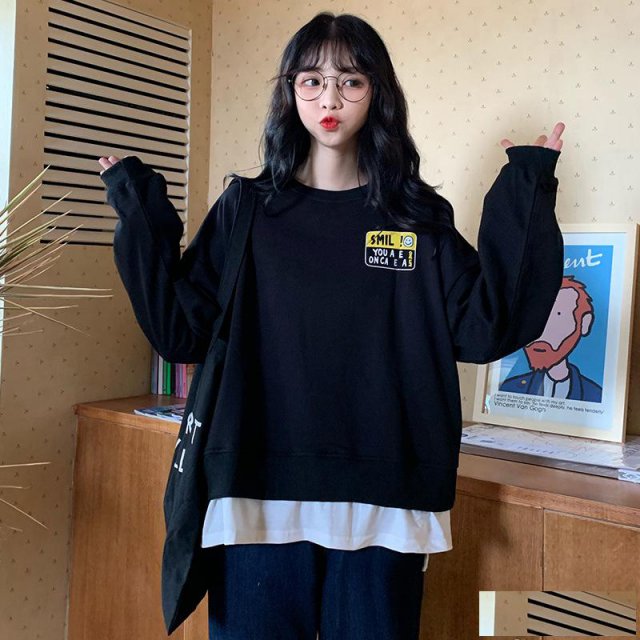 女生薄款假两件淘宝哪家好看呢