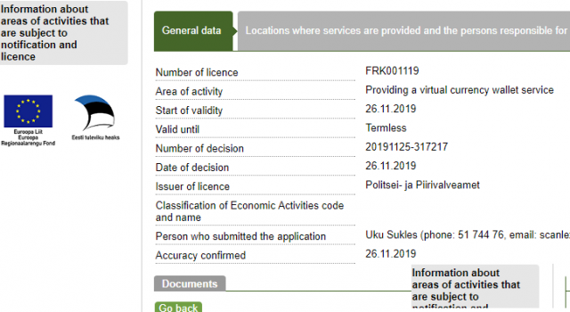 荷兰加密货币许可证