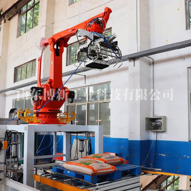 饲料卸垛机械手、机器人拆垛机生产厂家