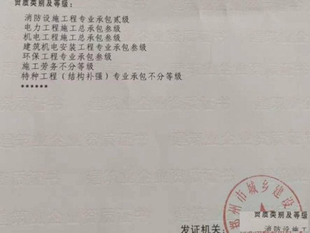 洛阳市政总承包三级资质转让多少钱现成安许