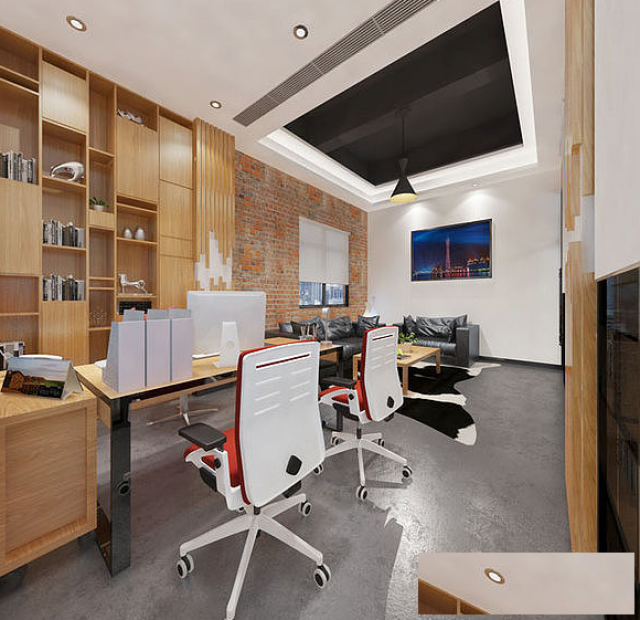 办公室装修设计如何选择地板