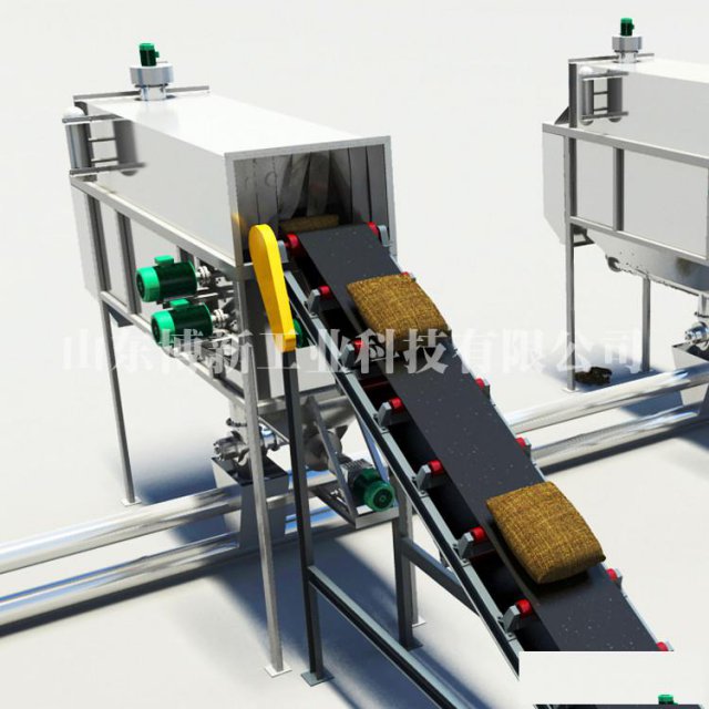 潍坊石墨粉自动破包设备、自动拆包机图片