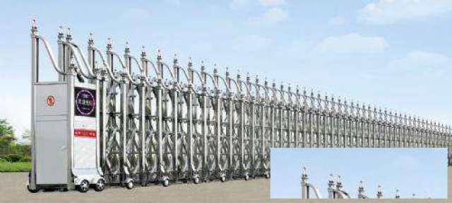 丰台区右安门安装不锈钢伸缩门（北京电动门）