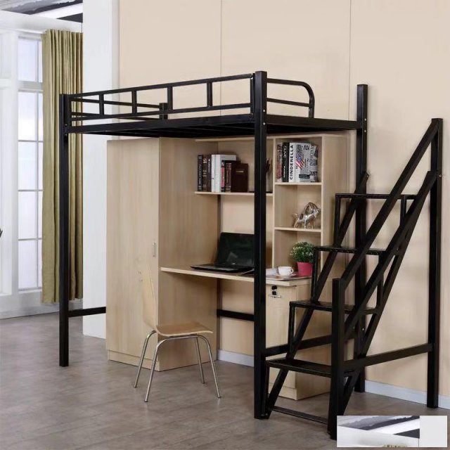 广东学生宿舍公寓床上床下柜组合床宿舍铁架床工厂批发