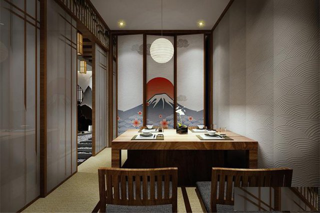 合肥寿司店装修要点，悠闲舒适的寿司店这样设计