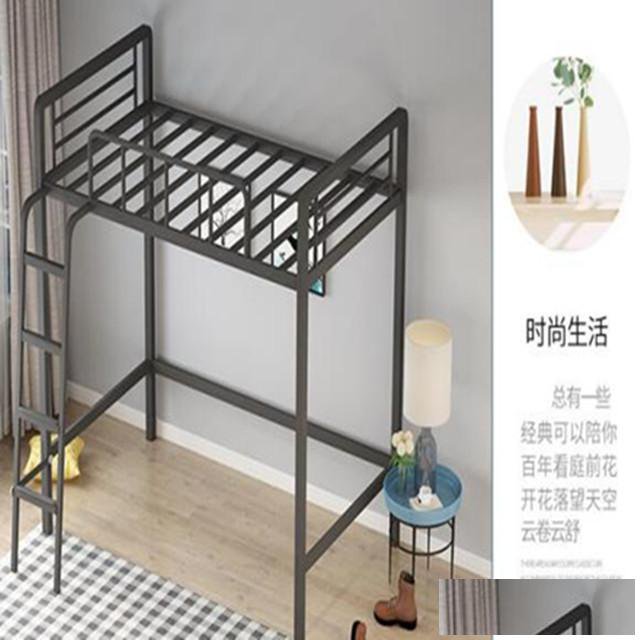 东莞学生宿舍公寓床上铺下桌单人经济型公寓床生产厂家