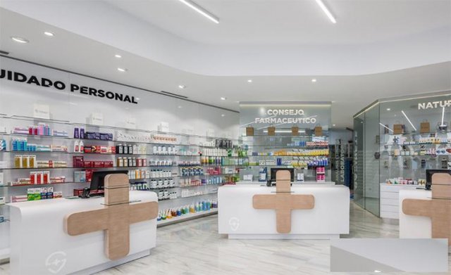 合肥药店装修技巧，合理规划设计让药店更大气规范