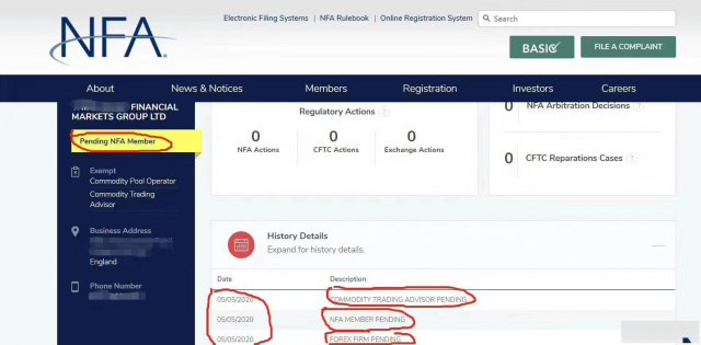 美国NFA期货外汇（审核会员）办理须知