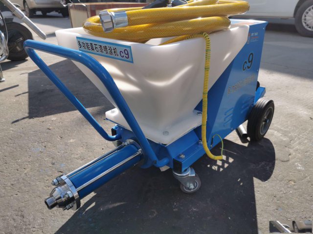 广西城乡亮化工程外墙专修真石漆设备R25真石漆机