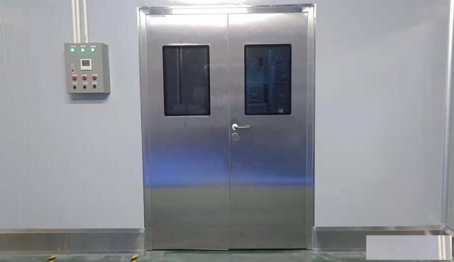 钢制洁净门无尘车间净化门子母门室内门密闭门安装定制售后