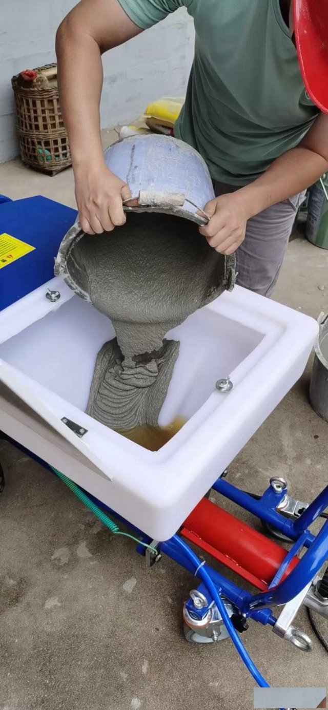 亮化工程外墙翻新专用机器真石漆喷涂机设备厂家直销