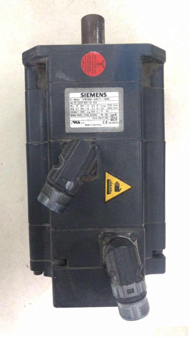 天津西门子伺服电机故障处理及保养