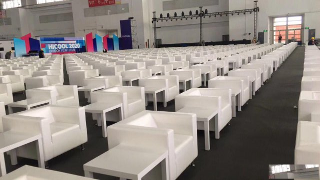 北京出租全新演唱会专用宴会椅贵宾椅沙发茶几家具租赁