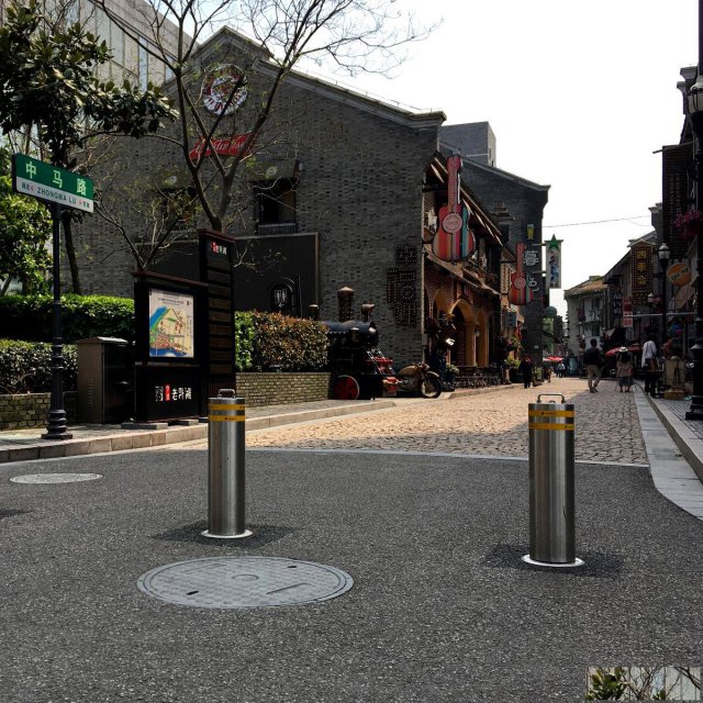 浅埋式可拆卸可移动路桩|304不锈钢防腐耐磨抗暴晒