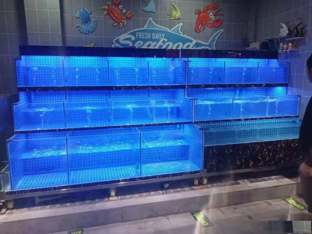 增城新塘海鲜池定制安装公司广州海鲜池定做