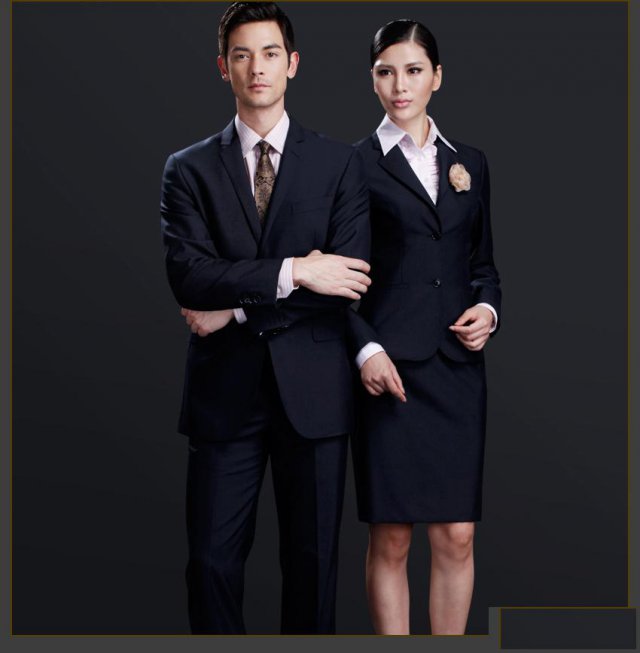 西服衬衫职业装定制来料加工