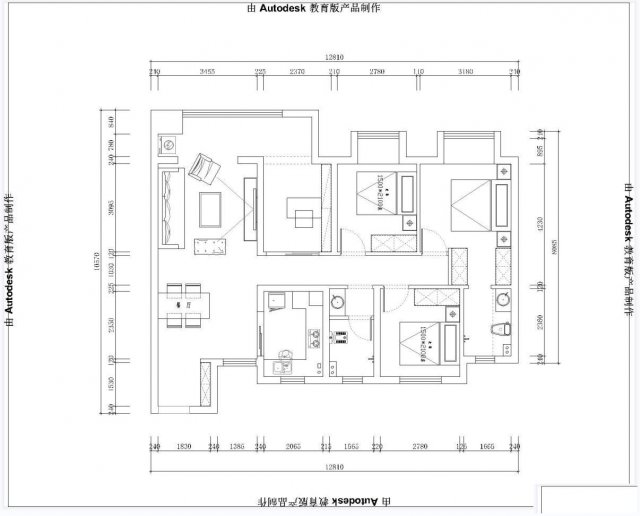 精工艺匠装饰/襄阳装修案例-襄御澜庭126平现代简约