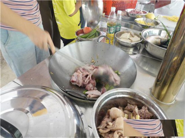 深圳新乡烧烤野炊好去处田中园农庄