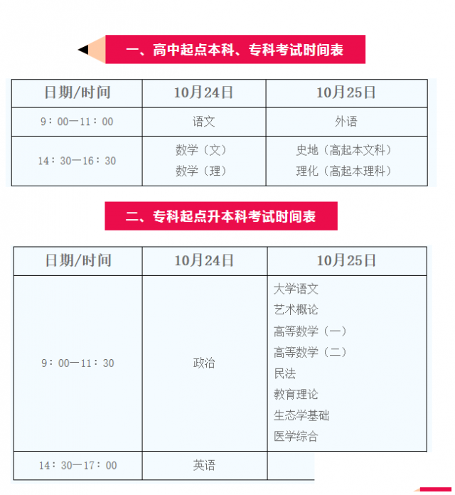 2021年成人高考时间已确定
