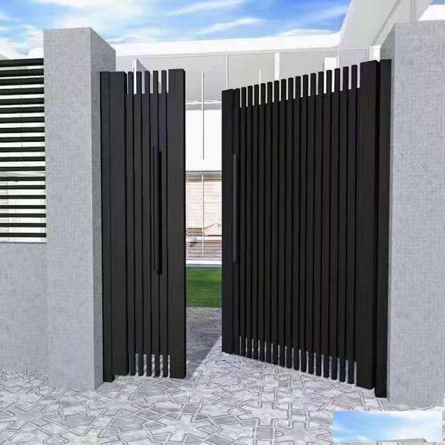 别墅庭院铝艺大门厂家定制