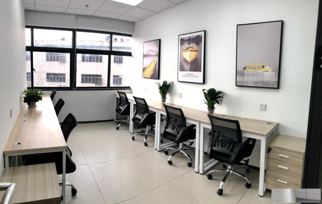 福田车公庙写字楼办公室出租即租即用工商注册一条龙