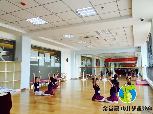 幼儿园小班中国舞体验从小培养气质来科技城文体金益晨