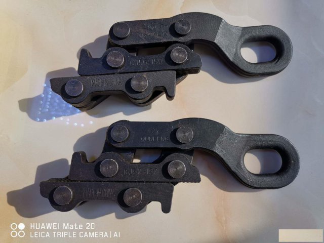 德式卡线器鬼爪接触网紧线器16-70新型卡线器