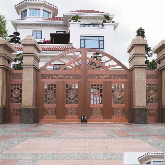 庭院铜门北京铜门金七福铜门