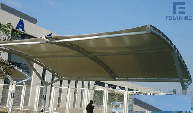 佛兰空间膜结构公司供应膜结构车棚