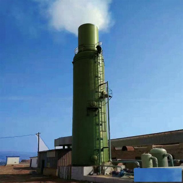 锅炉烟气脱硫塔电厂脱硫塔的作用原理