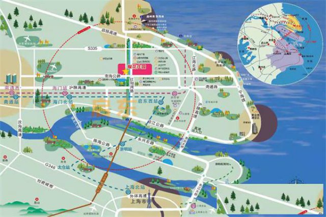 谈一谈南通启东万颐樱花庄园有什么值的入手的