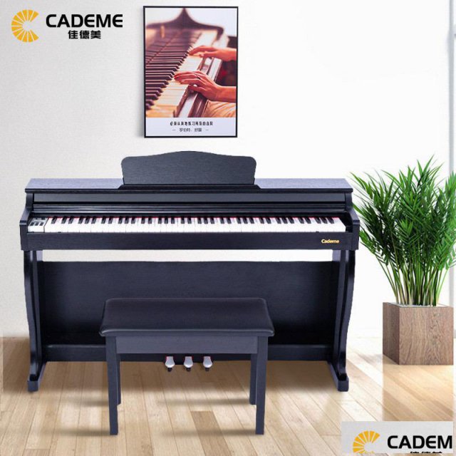 泉州佳德美88键重锤键盘电钢琴C-807T木纹款