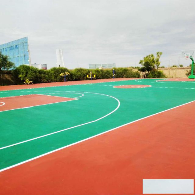 北京学校硅PU球场材料厂家直销【德朝体育】