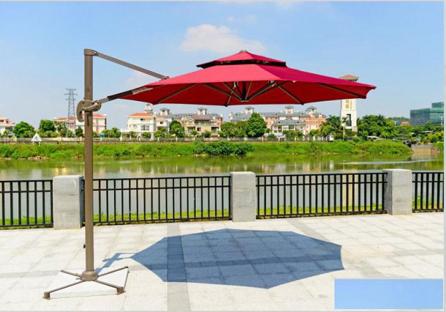 雅亭厂家供应YT-535U庭院花园太阳伞遮阳伞