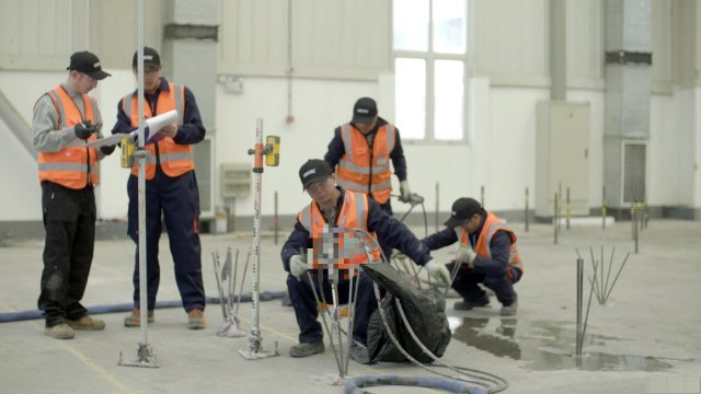 运城地基加固公司车间地基沉降加固施工