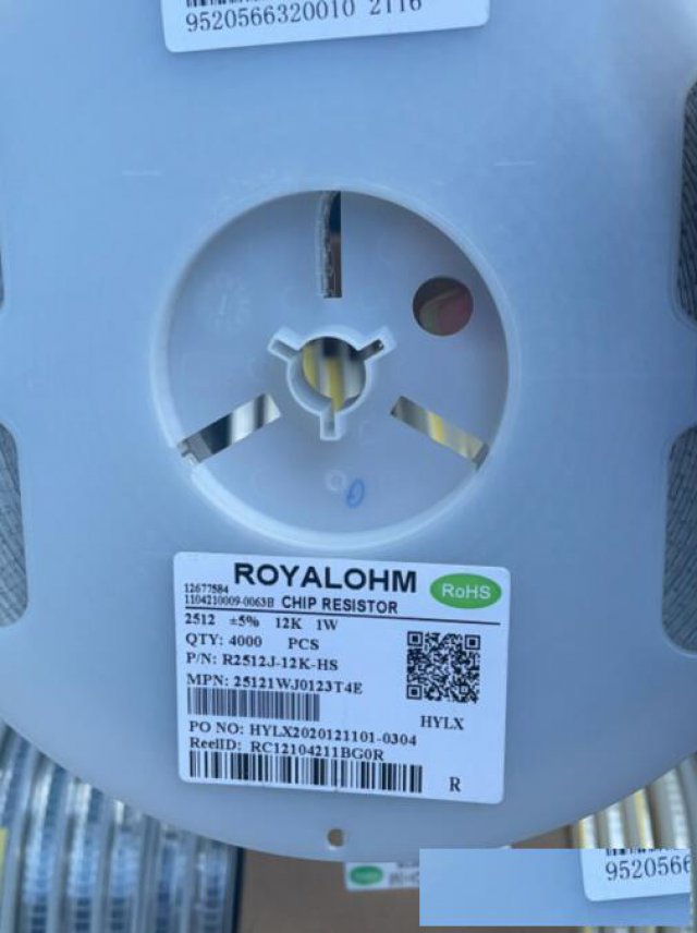 今日回收电阻报价