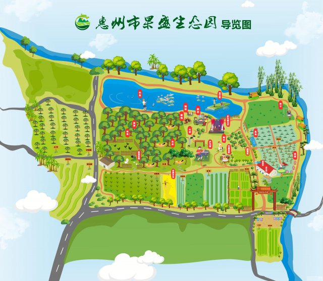 推荐惠城好玩的地方惠州可以自己做饭的农家乐