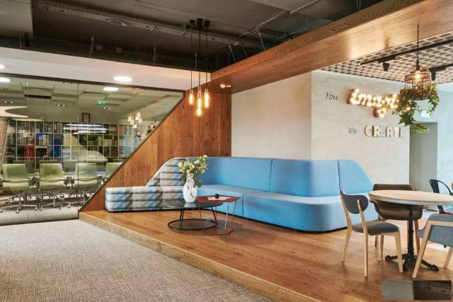 办公室装修改造如何运用色彩搭配设计空间感