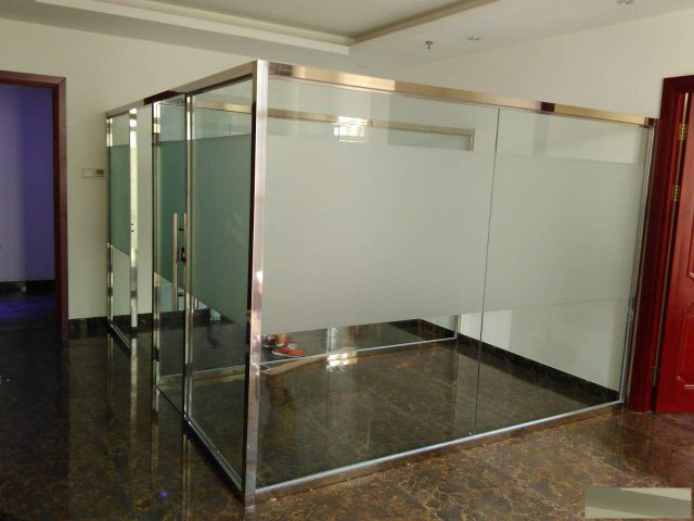 全北京上门安装玻璃隔断钢化玻璃设计