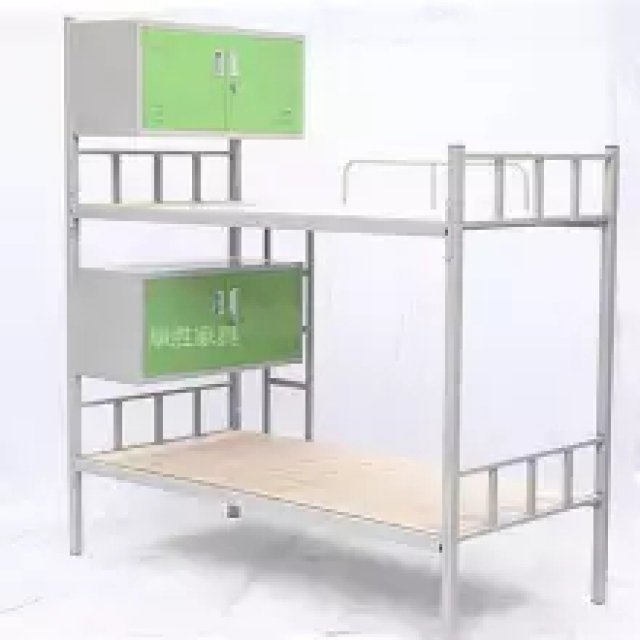 惠州工厂铁架床铁艺宿舍双层床康胜打造静谧宿舍家具