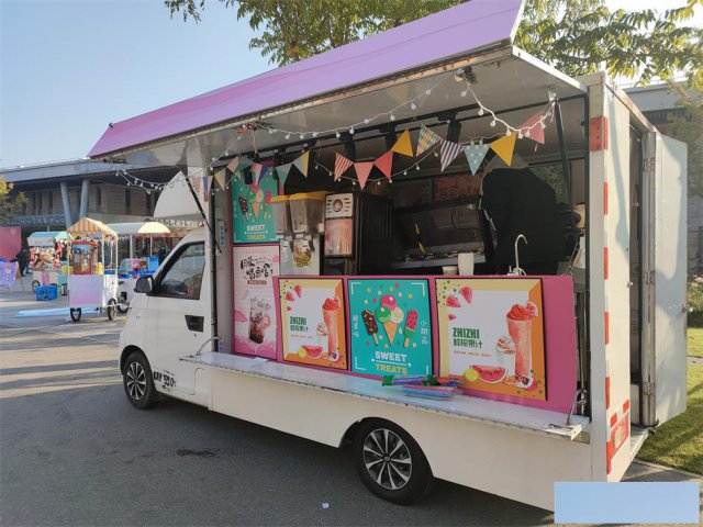 上海移动餐车出租流动售货车可以开的餐车