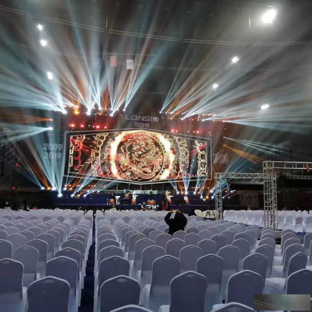 上海地区舞台灯光大屏桁架搭建