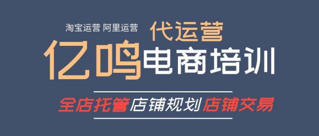 衡水亿鸣电商培训（淘宝代运营阿里巴巴运营京东拼多多运营）