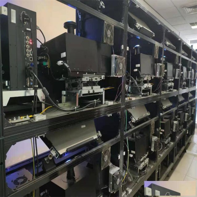 DLP大屏幕拼接单元维修保养搬迁